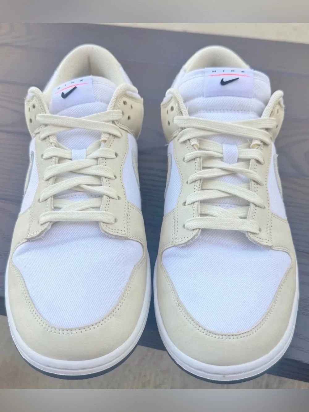 Nike Dunk Low LX White Coconut Milk, Size 10.5 Men’s/12 Women’s. Used